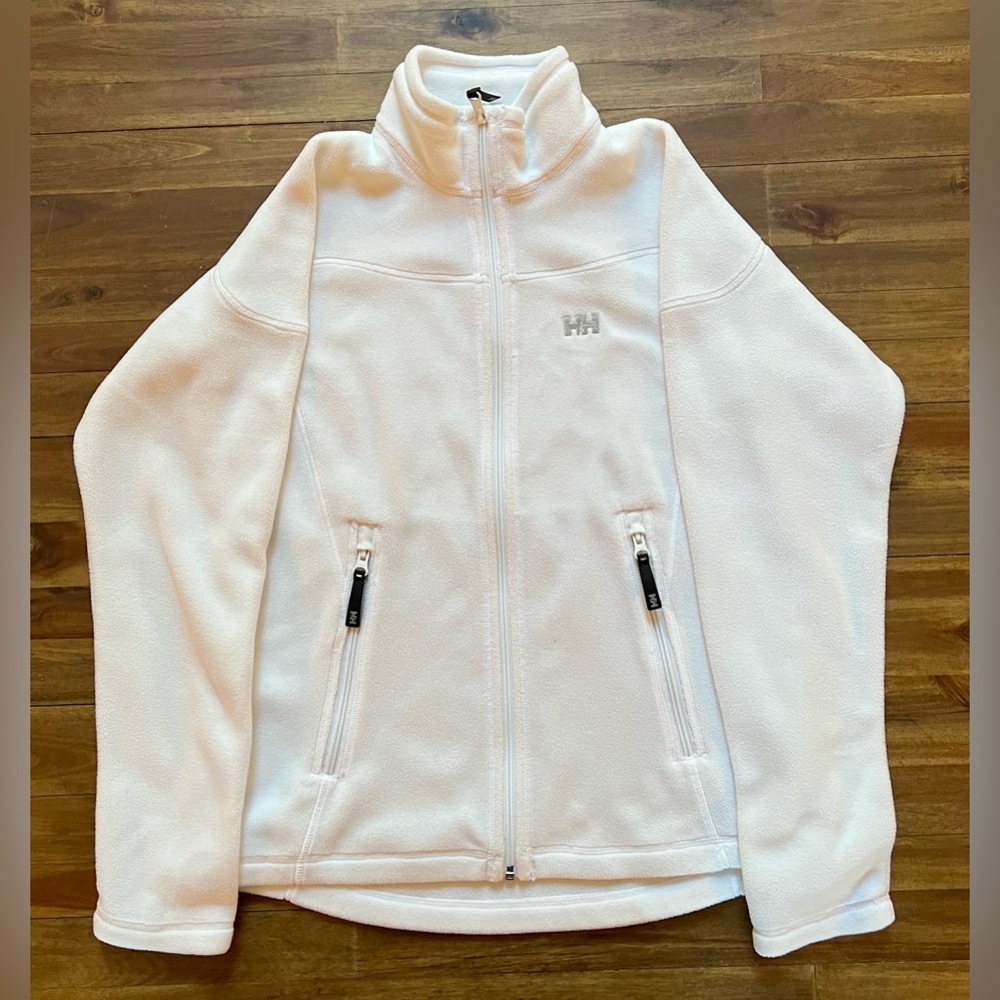 Women’s White Helly Hansen Fleece Jacket